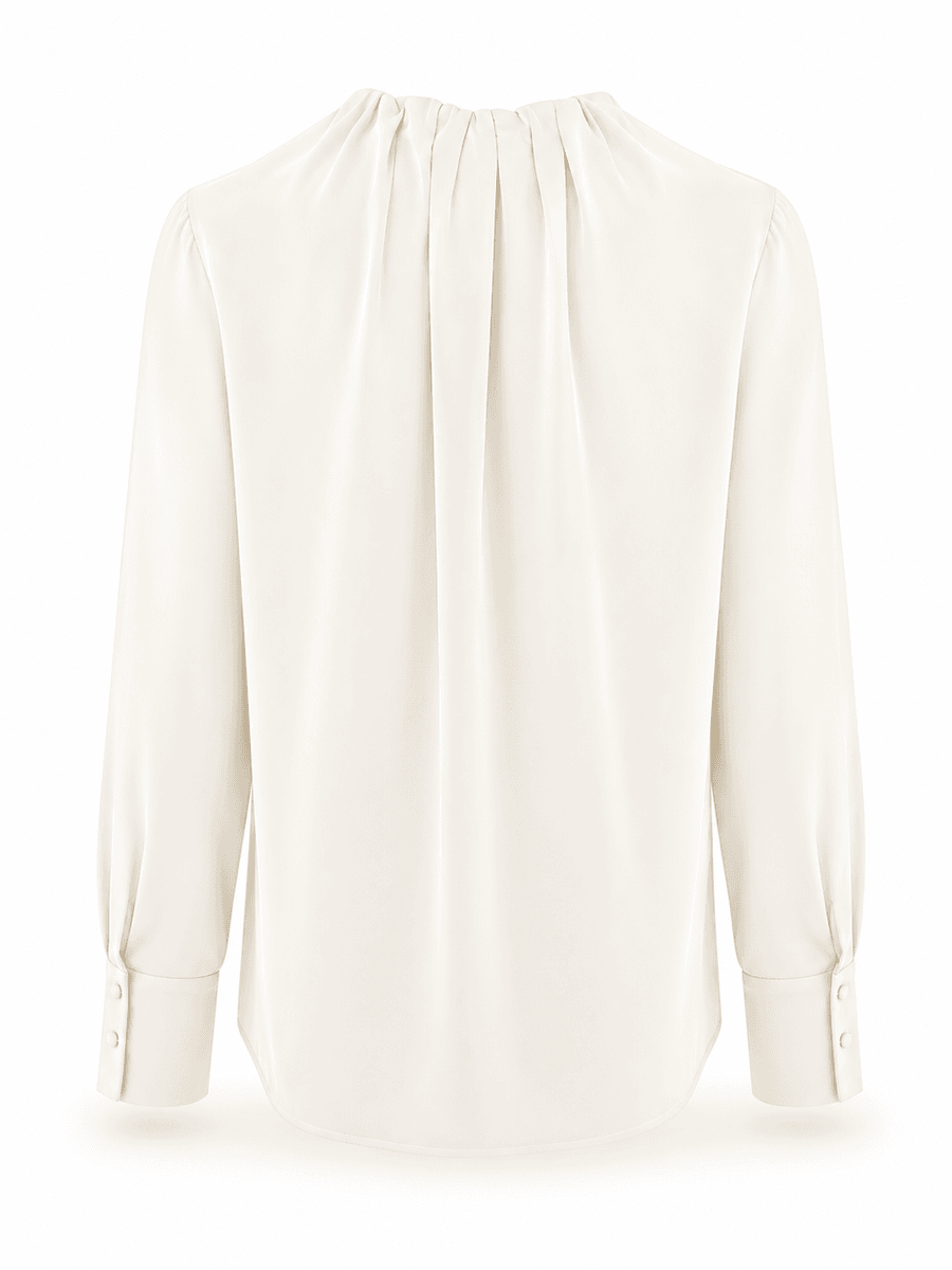 Amuse Silkebluse Ada OffwhiteAW25