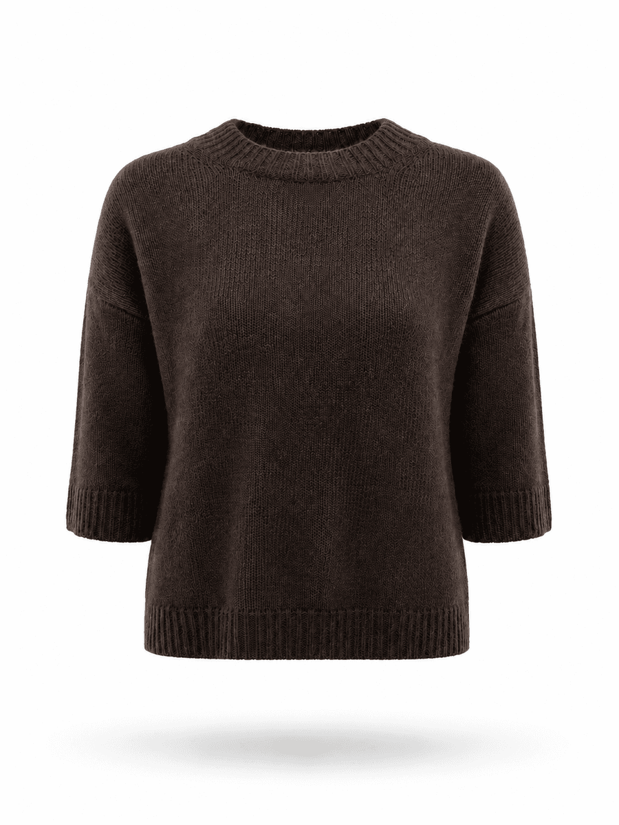 Amuse Pullover Felicia 110BrownAW26