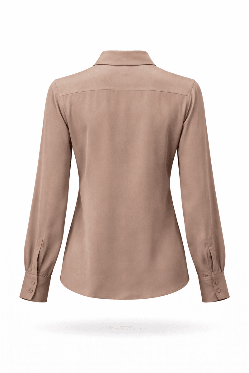 Amuse Silkebluse Classic 905NougatPF26