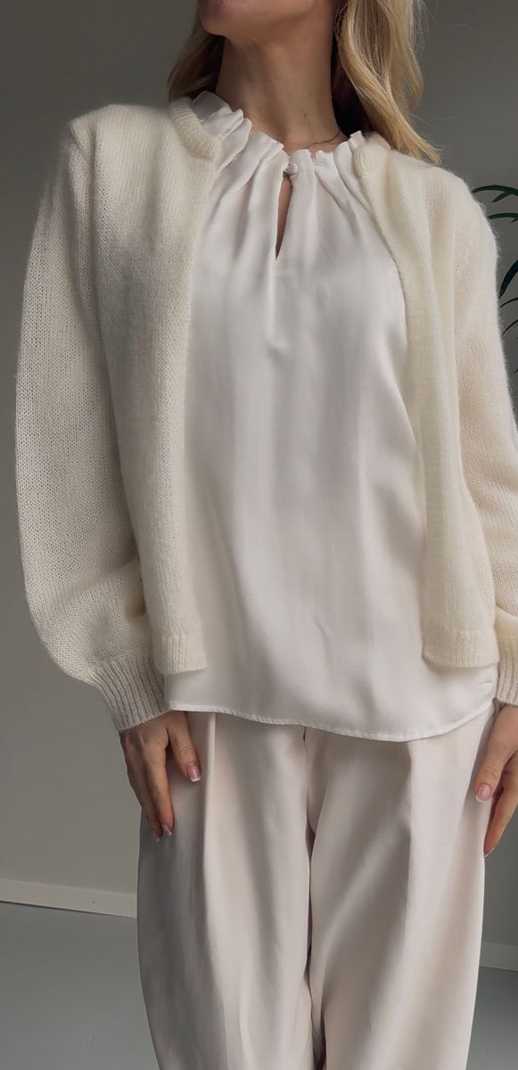 Amuse Cardigan Julie 903OffwhitePS26