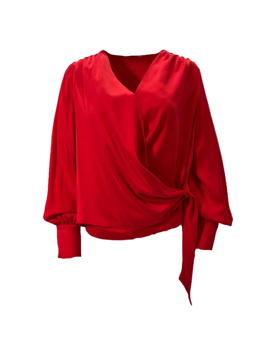 Amuse Silkebluse Anais RedXM25