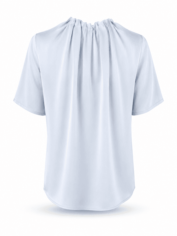 Amuse Silkebluse Linda L.Blue