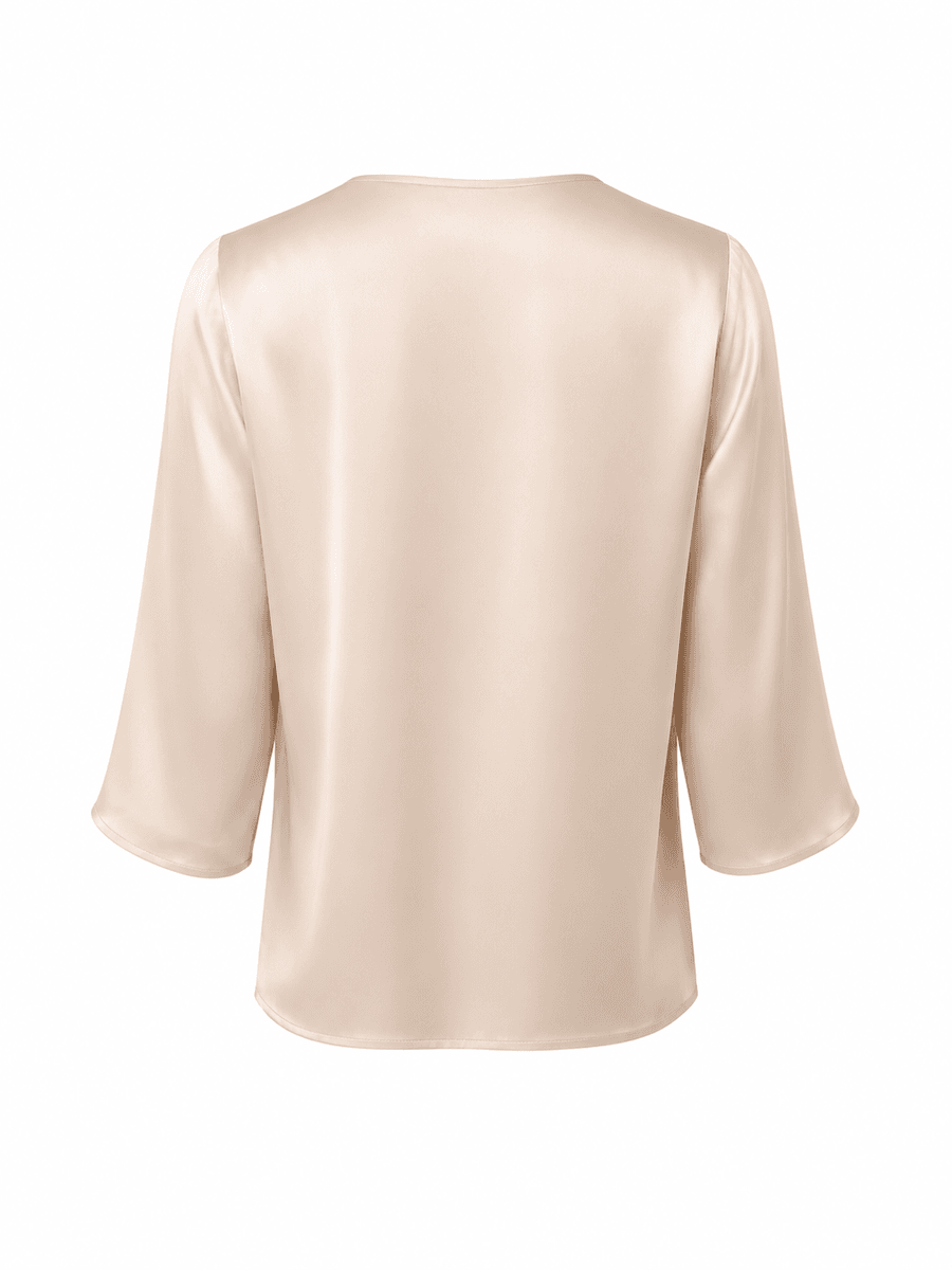 Amuse SilkeBluse Nanna NudeSS24