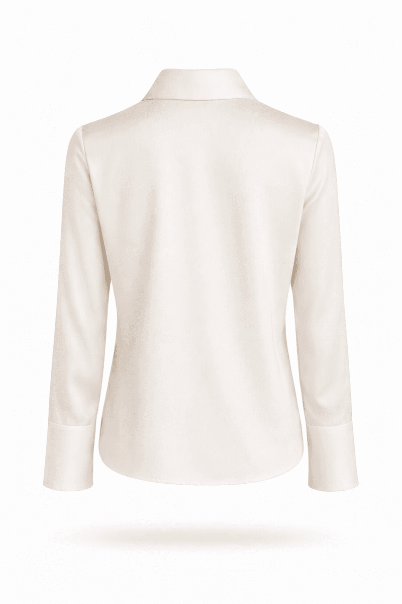 Amuse Silkebluse Lillie 103OffwhiteAW26
