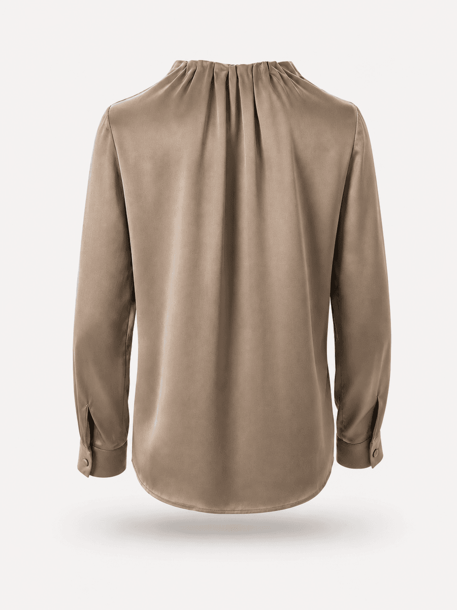 Amuse Silkebluse Ada 105NougatAW26