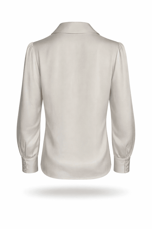 Amuse Silkebluse Lisbeth OffwhiteAW25