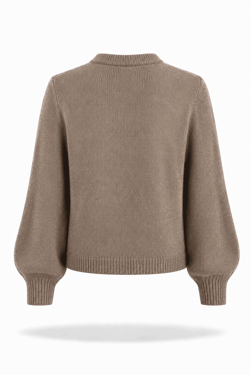 Amuse Cardigan Julie 905NougatPF26