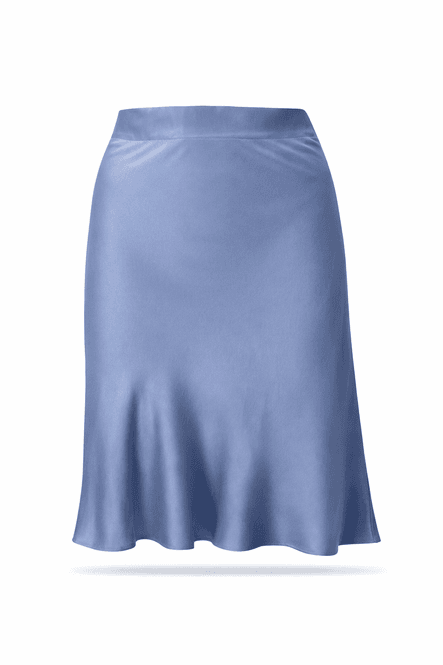 Hovedbilde Amuse Silkeskjørt Betina Blue
