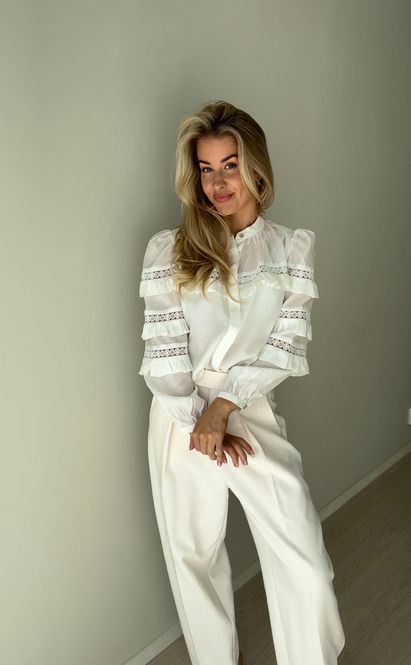 Hovedbilde Amuse Bluse Bianca Offwhite
