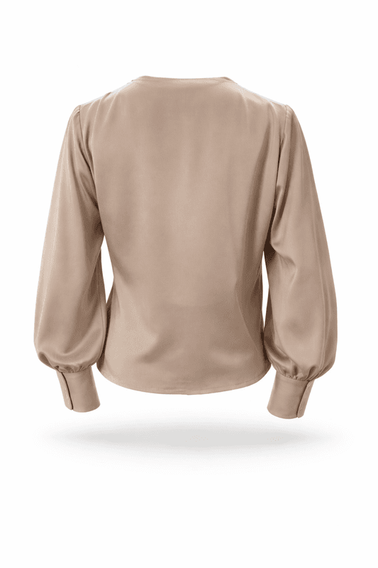 Amuse Silkebluse Anais ChampagneXM25